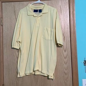 MENS LIGHT YELLOW SHIRT